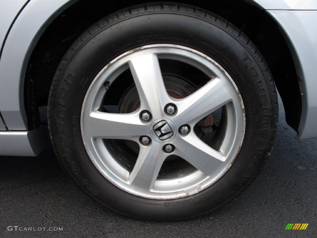2003 Accord EX-L Sedan - Satin Silver Metallic / Black photo #25