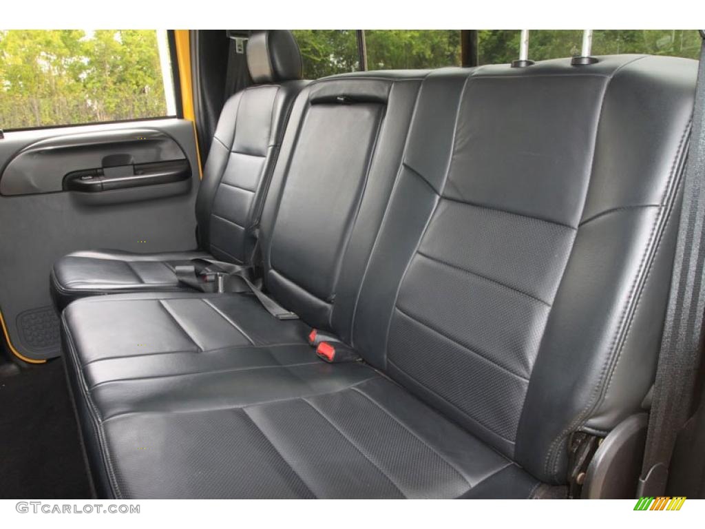 2005 F250 Super Duty FX4 Crew Cab 4x4 - Screaming Yellow / Black photo #6