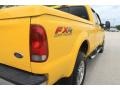 2005 Screaming Yellow Ford F250 Super Duty FX4 Crew Cab 4x4  photo #17