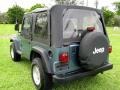 1998 Moss Green Pearl Jeep Wrangler SE 4x4  photo #3