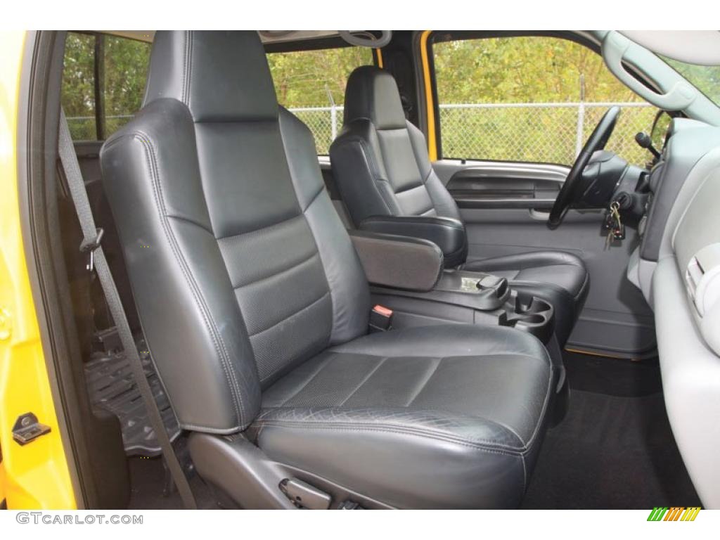 2005 F250 Super Duty FX4 Crew Cab 4x4 - Screaming Yellow / Black photo #36