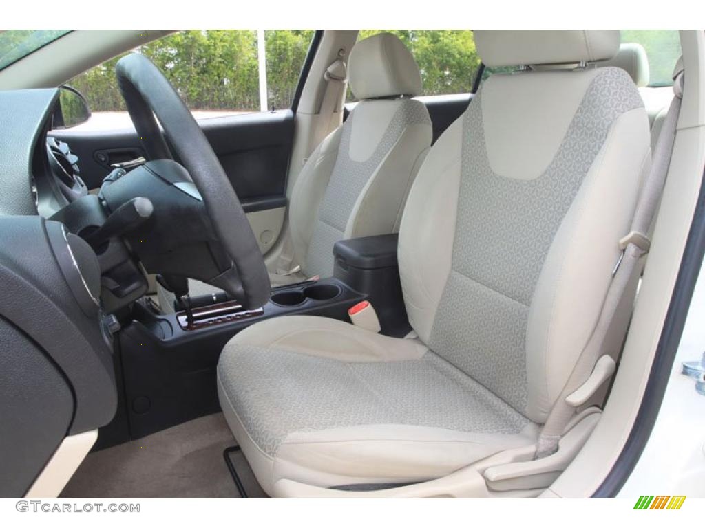 2007 G6 V6 Sedan - Ivory White / Light Taupe photo #5