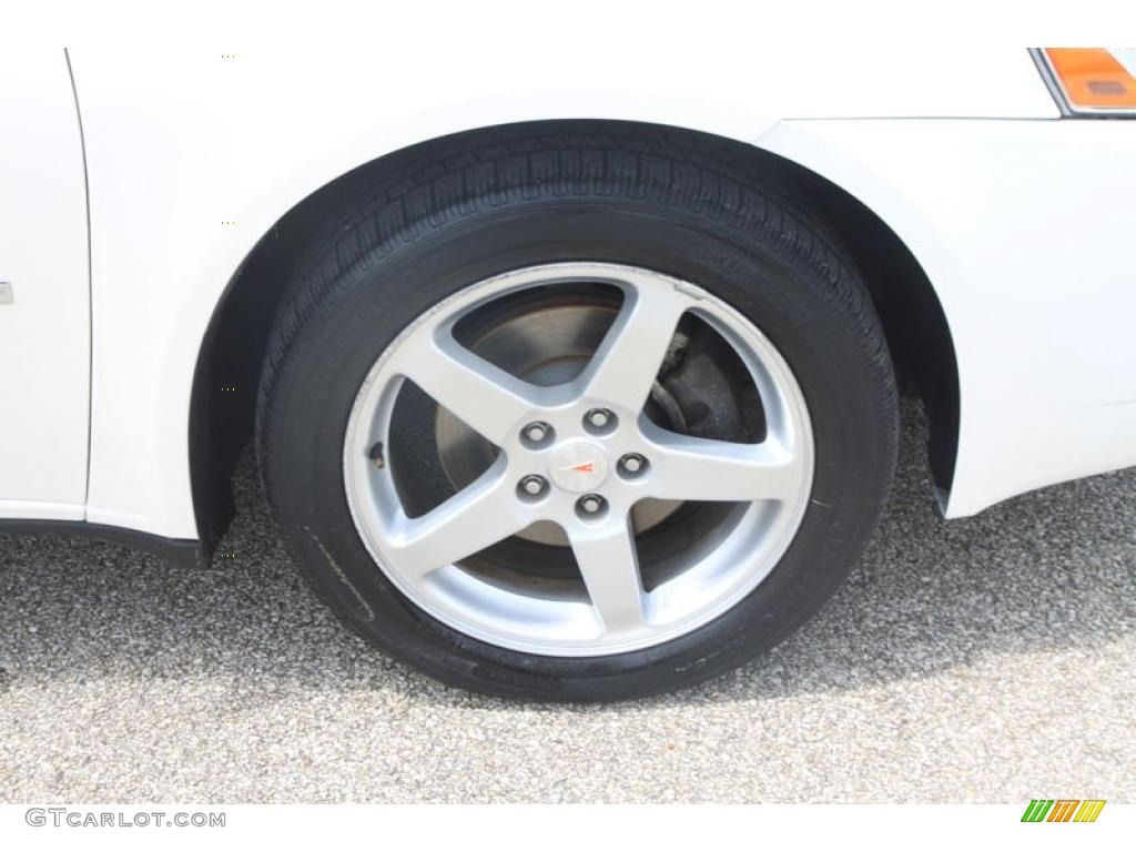 2007 G6 V6 Sedan - Ivory White / Light Taupe photo #11