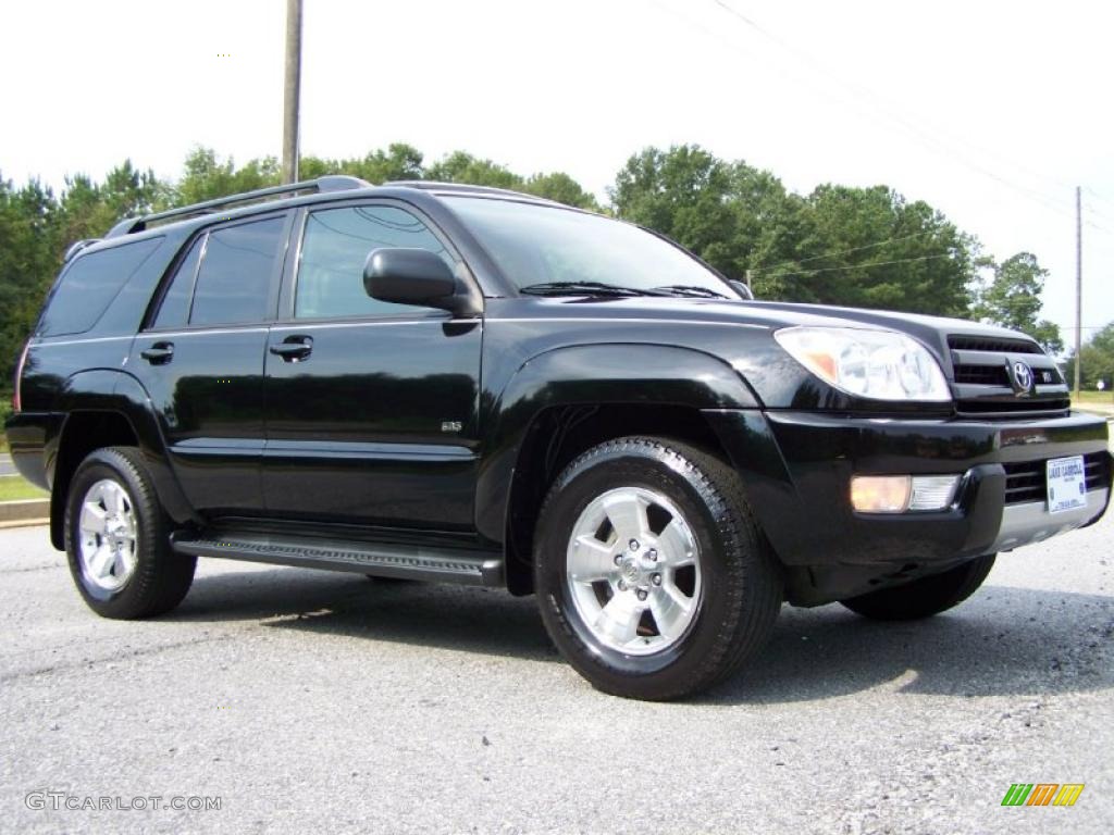 2004 4Runner SR5 - Black / Stone photo #1