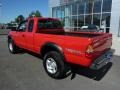 2004 Radiant Red Toyota Tacoma V6 TRD Xtracab 4x4  photo #3