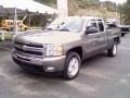 2009 Graystone Metallic Chevrolet Silverado 1500 LT Extended Cab 4x4  photo #1