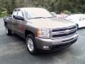 2009 Graystone Metallic Chevrolet Silverado 1500 LT Extended Cab 4x4  photo #2