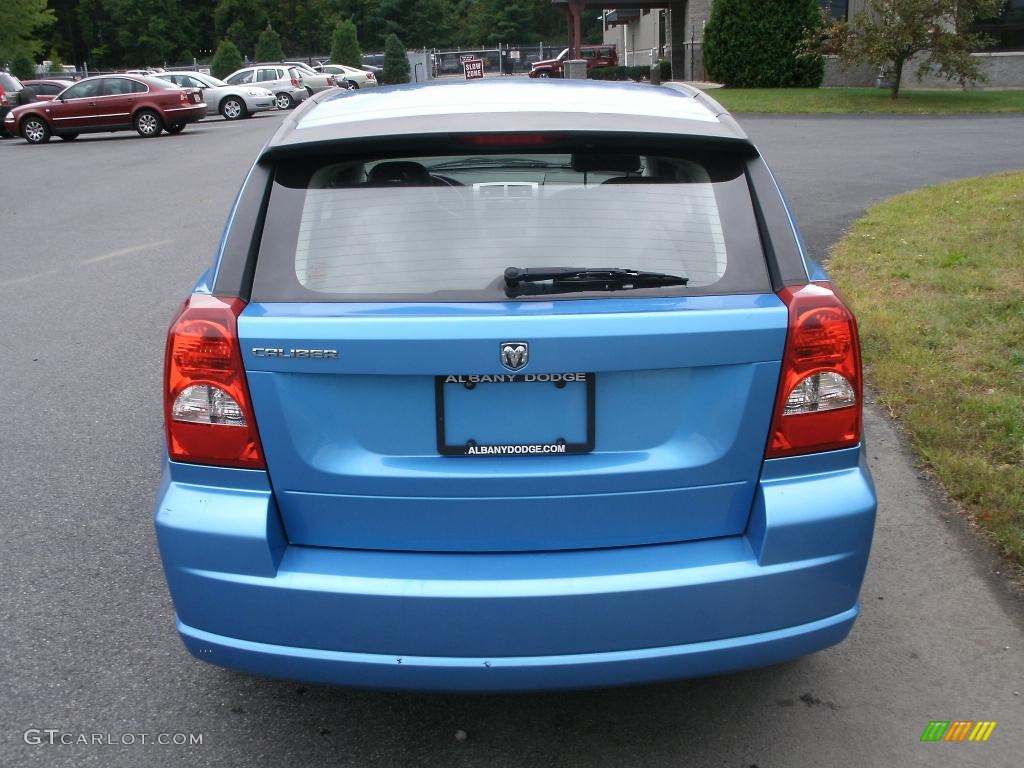 2008 Caliber SE - Surf Blue Pearl / Dark Slate Gray photo #5