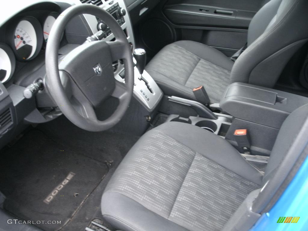 2008 Caliber SE - Surf Blue Pearl / Dark Slate Gray photo #7