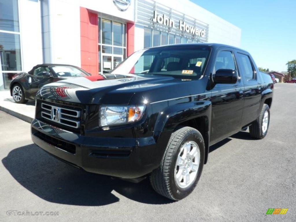 2008 Ridgeline RTL - Formal Black / Gray photo #1