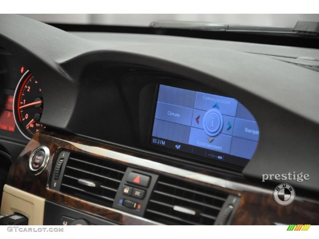 2008 3 Series 335xi Coupe - Black Sapphire Metallic / Beige photo #15