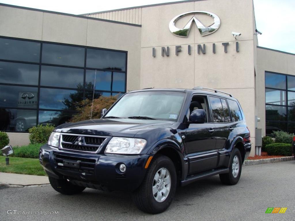 2003 Montero Limited 4x4 - Memphis Blue Pearl / Charcoal photo #1