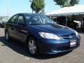 2005 Eternal Blue Pearl Honda Civic EX Sedan  photo #3