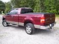 2005 Dark Toreador Red Metallic Ford F150 XLT SuperCab 4x4  photo #5