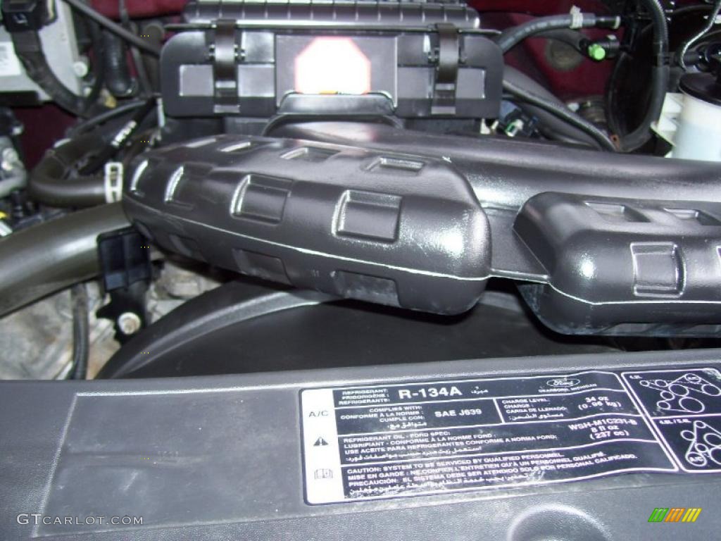 2005 F150 XLT SuperCab 4x4 - Dark Toreador Red Metallic / Tan photo #11