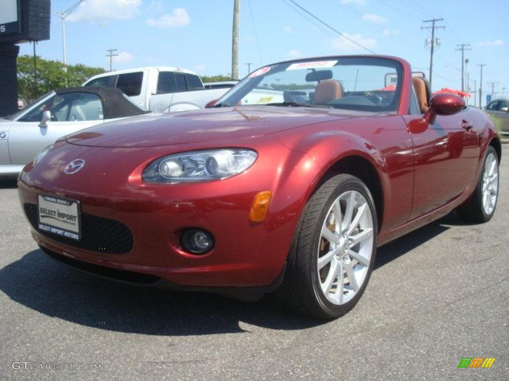 2006 MX-5 Miata Grand Touring Roadster - Copper Red Mica / Tan photo #1