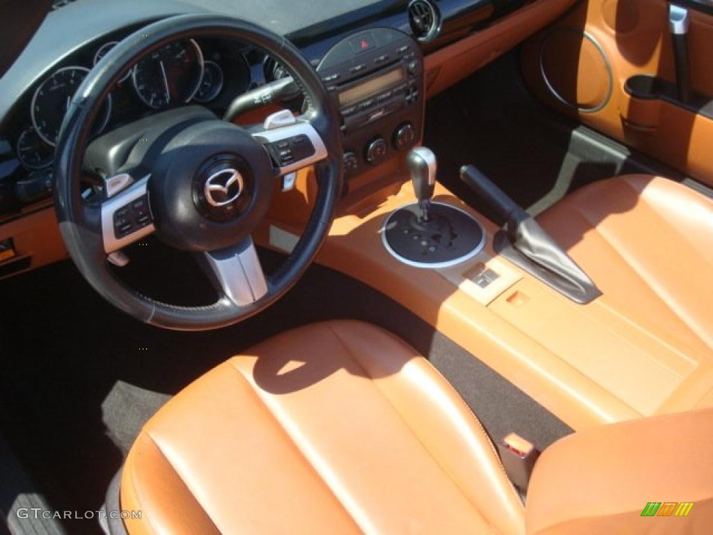 2006 MX-5 Miata Grand Touring Roadster - Copper Red Mica / Tan photo #14