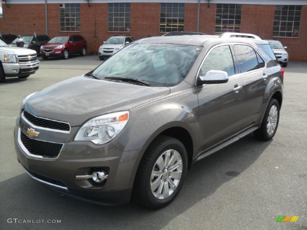 2011 Equinox LT - Mocha Steel Metallic / Brownstone/Jet Black photo #1