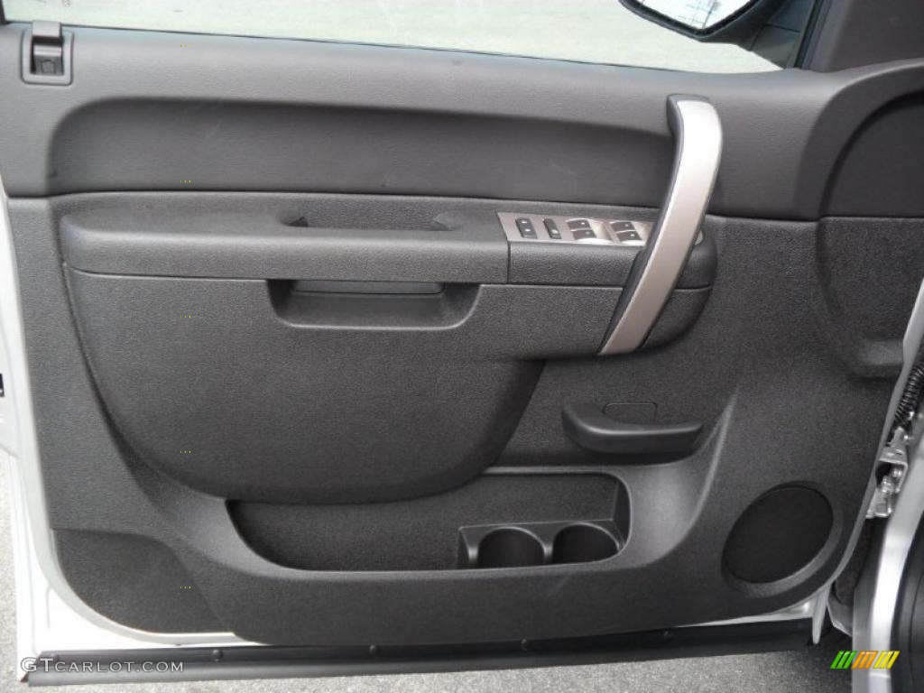 2011 Silverado 1500 LT Crew Cab - Sheer Silver Metallic / Ebony photo #9