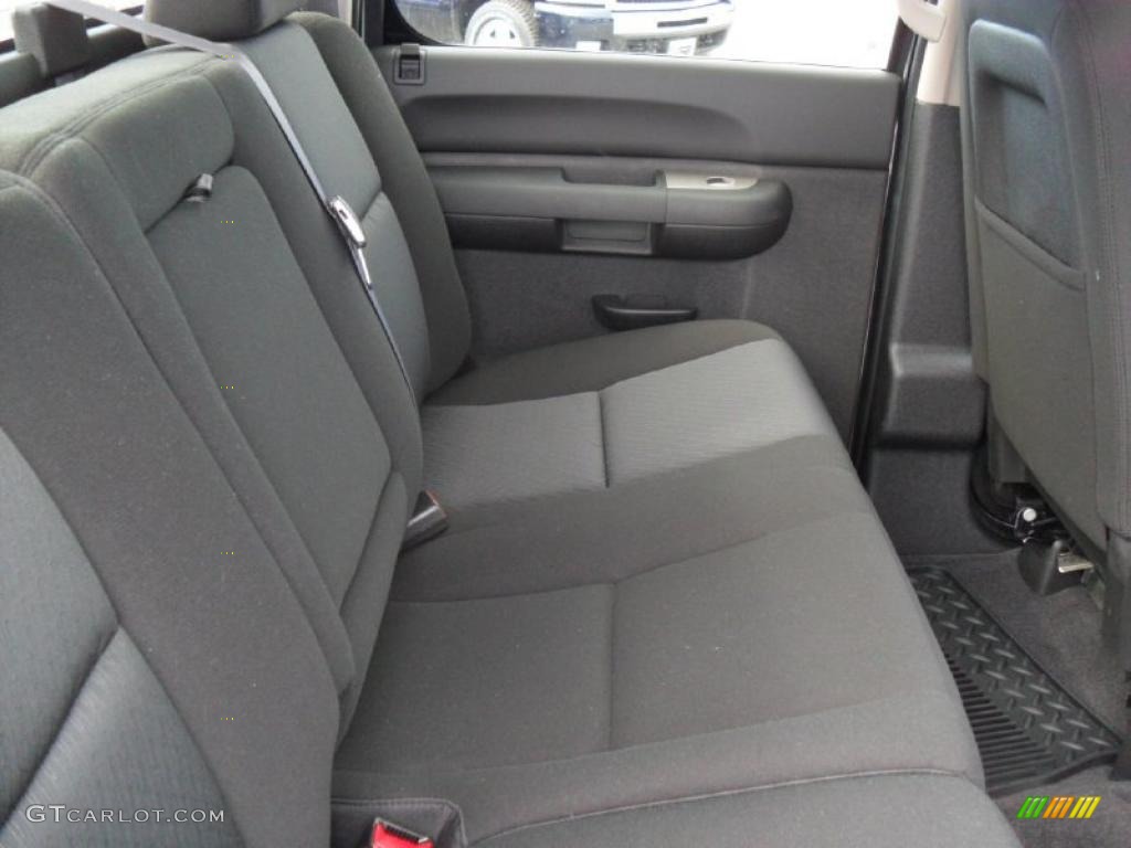 2011 Silverado 1500 LT Crew Cab - Sheer Silver Metallic / Ebony photo #16