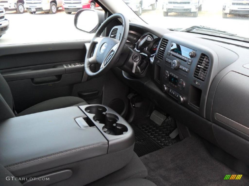 2011 Silverado 1500 LT Crew Cab - Sheer Silver Metallic / Ebony photo #19