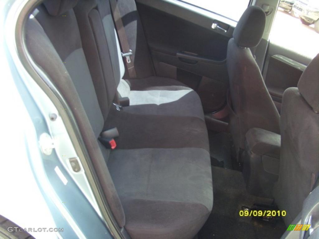 2008 Lancer GTS - Aqua Metallic / Black photo #11