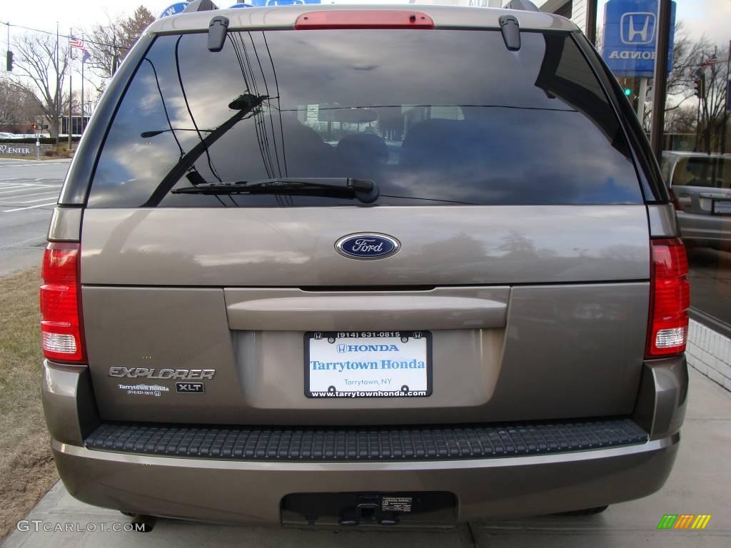 2004 Explorer XLT 4x4 - Mineral Grey Metallic / Medium Parchment photo #5