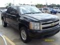 2007 Black Chevrolet Silverado 1500 LT Z71 Crew Cab 4x4  photo #5