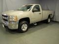 Silver Birch Metallic 2009 Chevrolet Silverado 2500HD Work Truck Regular Cab 4x4