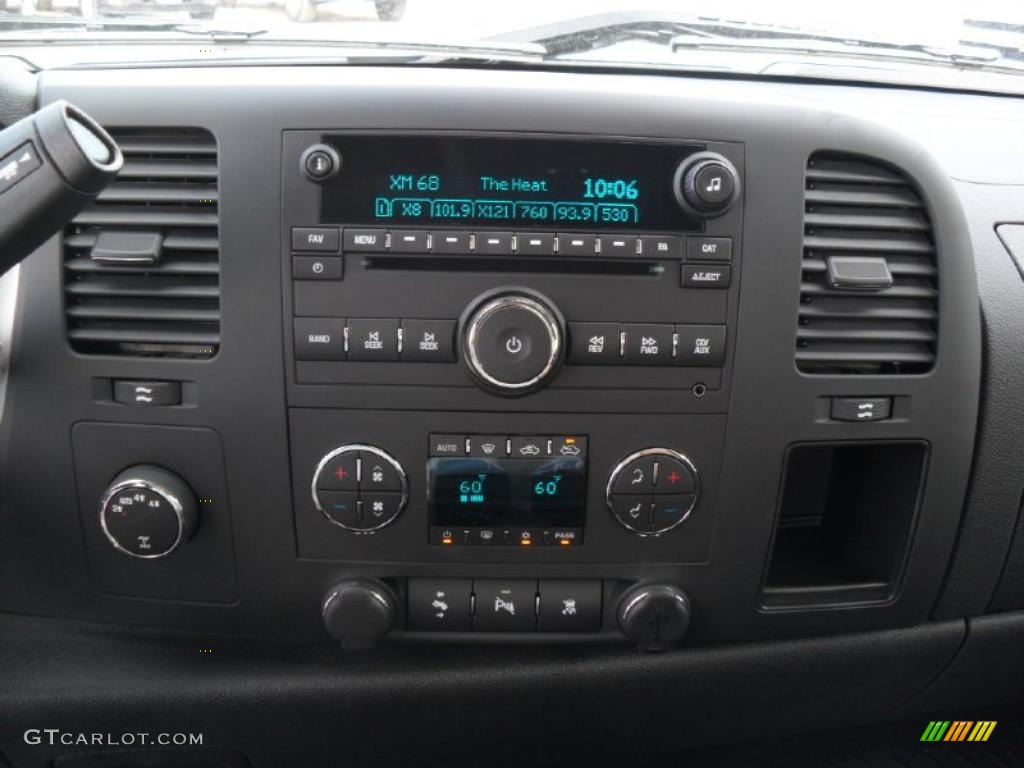 2011 Silverado 1500 LT Crew Cab 4x4 - Sheer Silver Metallic / Ebony photo #13