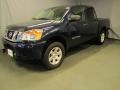 2009 Majestic Blue Nissan Titan SE Crew Cab 4x4  photo #1