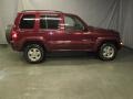 2002 Dark Garnet Red Pearlcoat Jeep Liberty Limited 4x4  photo #4