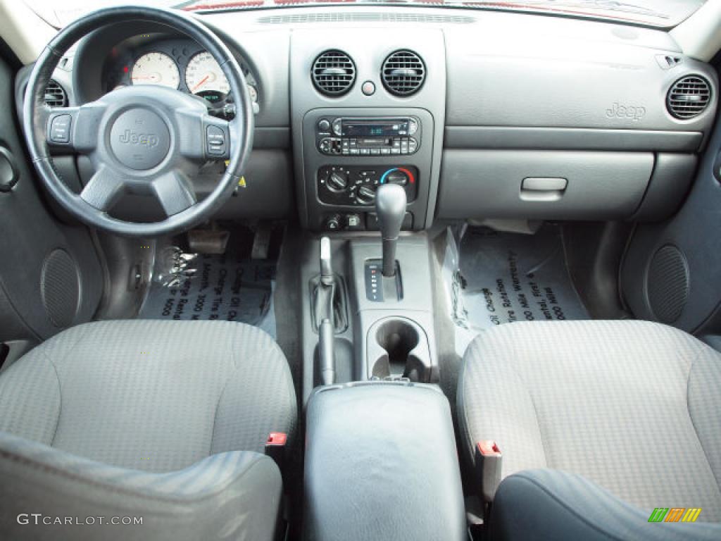 2002 Liberty Sport 4x4 - Flame Red / Dark Slate Gray photo #9