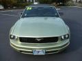 2006 Legend Lime Metallic Ford Mustang V6 Deluxe Convertible  photo #2