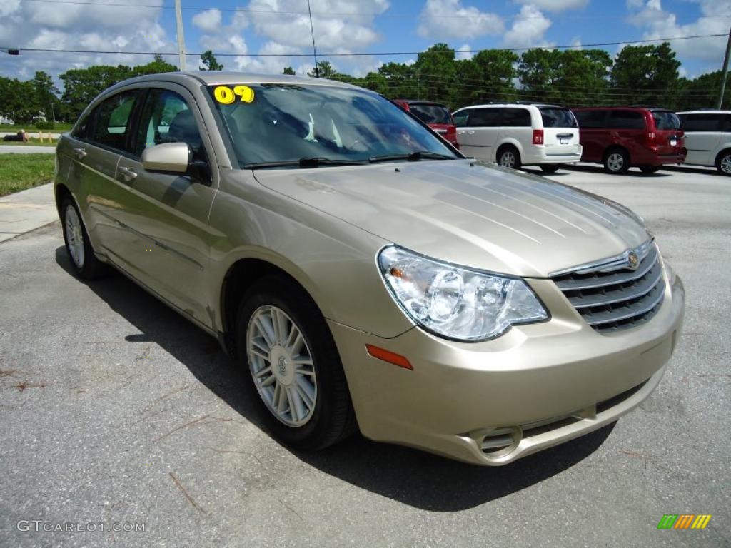 2009 Sebring Limited Sedan - Light Sandstone Metallic / Dark Slate Gray photo #15