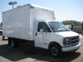 2001 Summit White Chevrolet Express Cutaway 3500 Commercial Moving Truck  photo #1