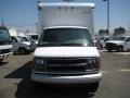 2001 Summit White Chevrolet Express Cutaway 3500 Commercial Moving Truck  photo #2