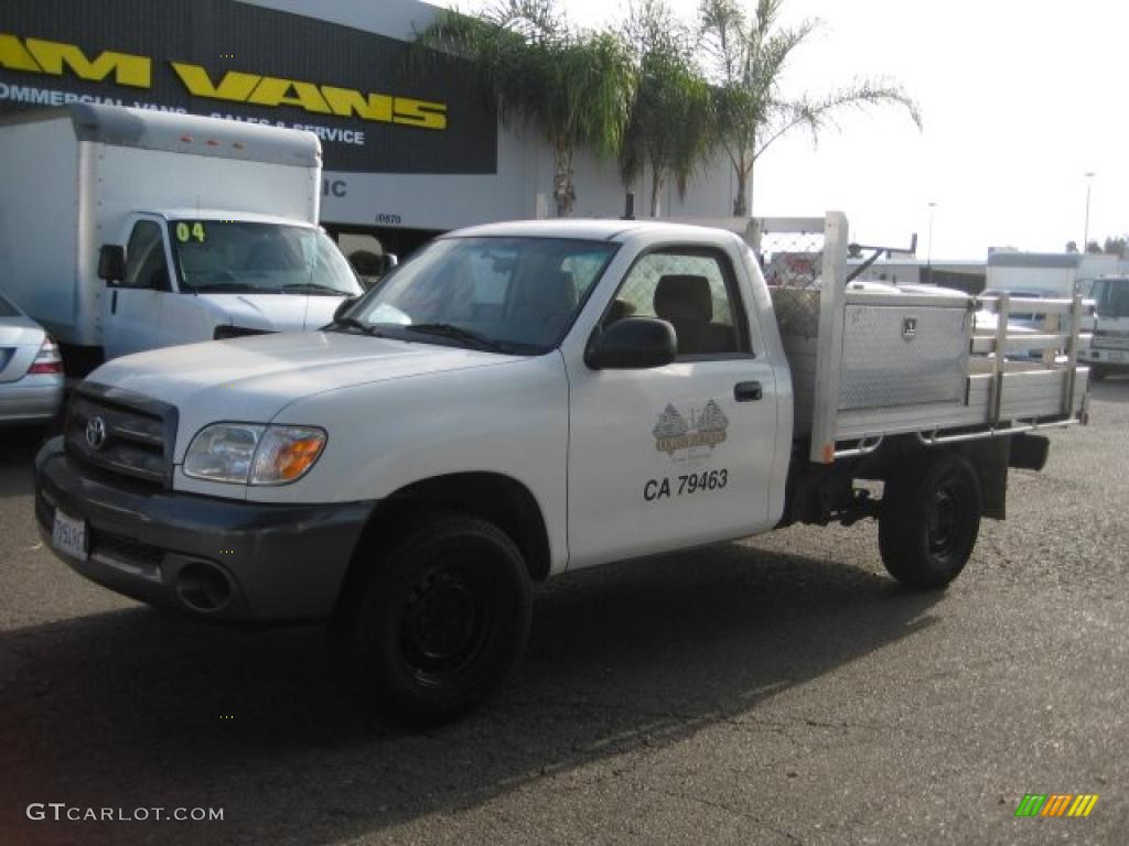 2005 Tundra Regular Cab - Natural White / Taupe photo #3