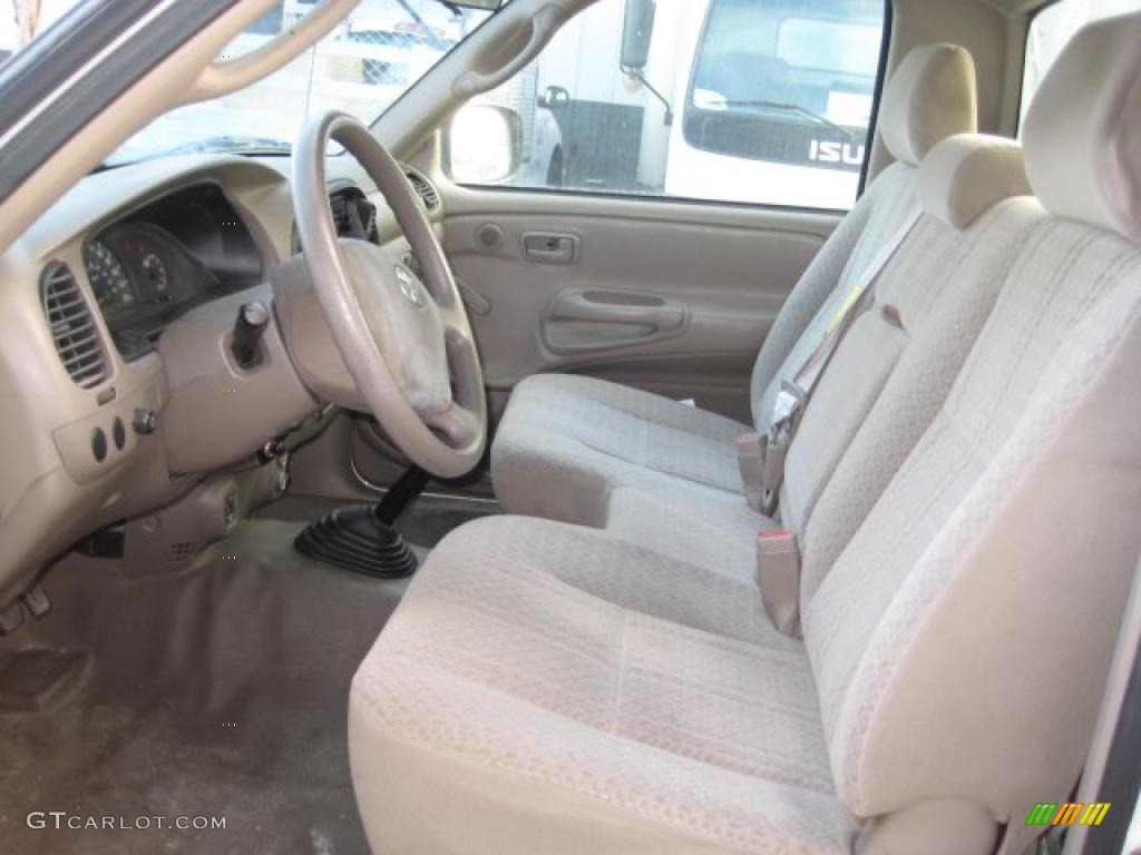 2005 Tundra Regular Cab - Natural White / Taupe photo #7