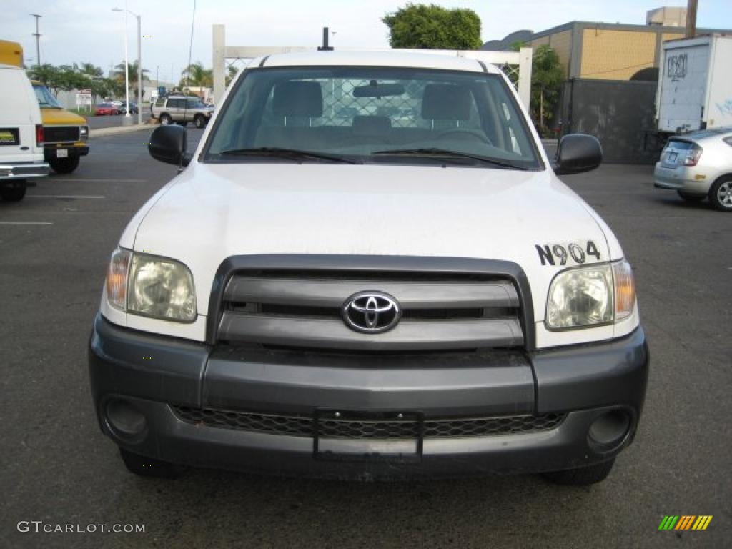 2005 Tundra Regular Cab - Natural White / Taupe photo #2