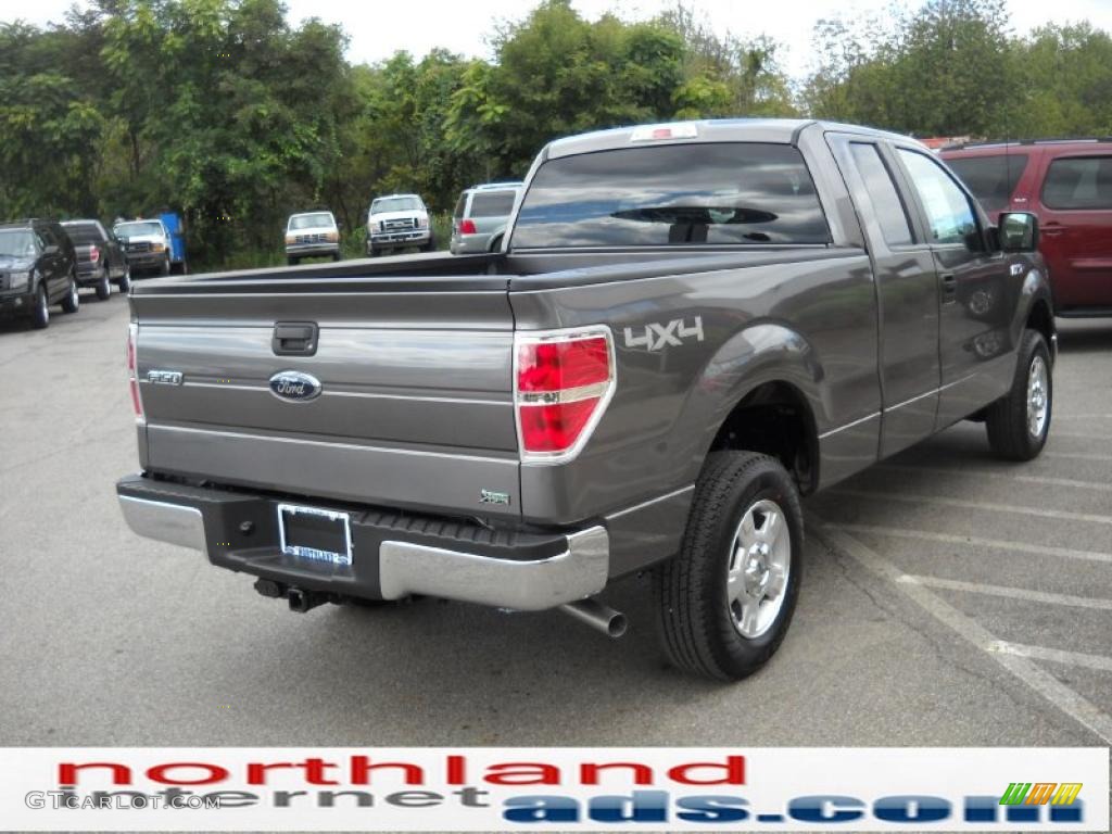 2010 F150 XLT SuperCab 4x4 - Sterling Grey Metallic / Medium Stone photo #6