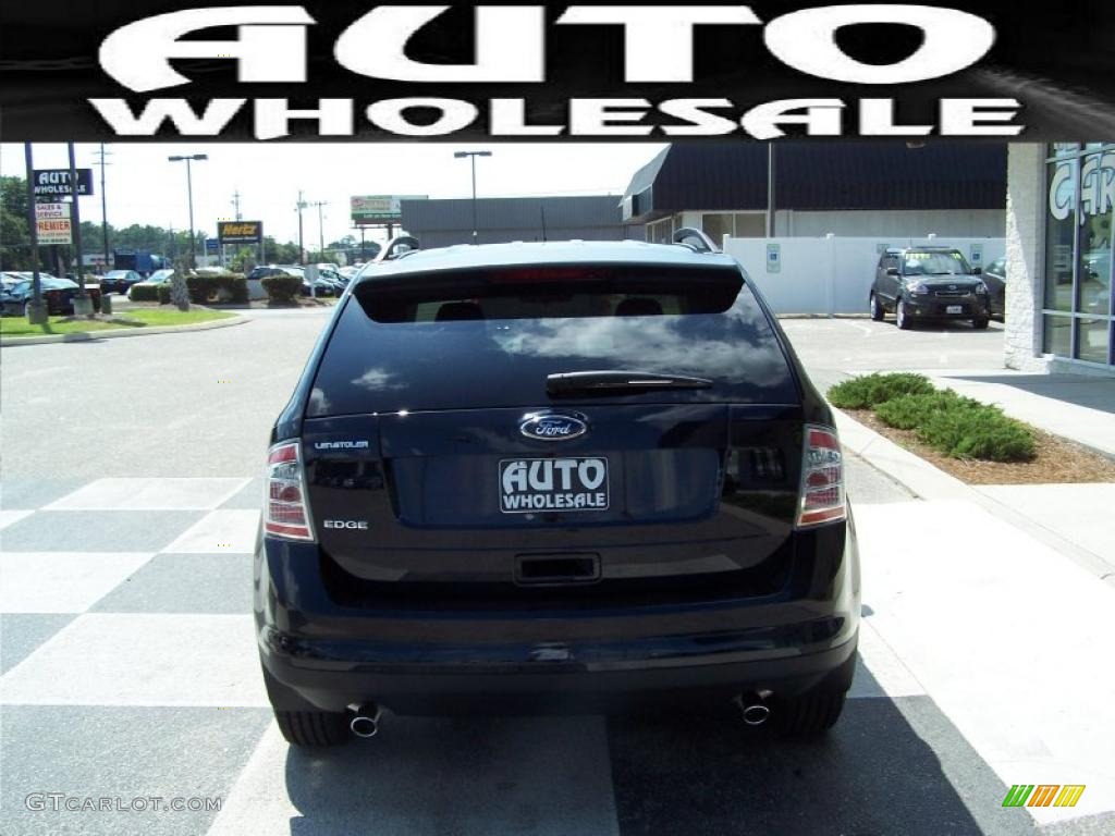 2010 Edge SE - Dark Ink Blue Metallic / Medium Light Stone photo #3