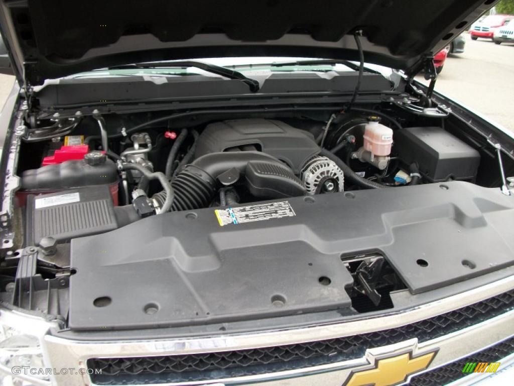 2010 Silverado 1500 LS Crew Cab 4x4 - Taupe Gray Metallic / Dark Titanium photo #13