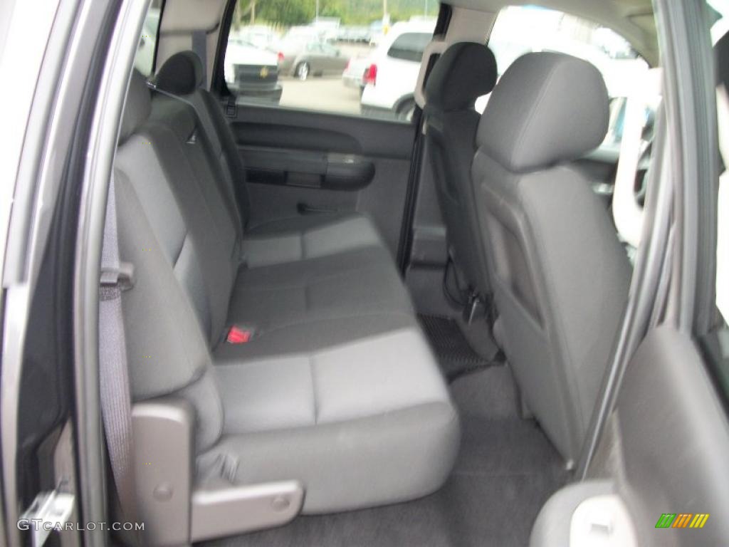 2010 Silverado 1500 LS Crew Cab 4x4 - Taupe Gray Metallic / Dark Titanium photo #22