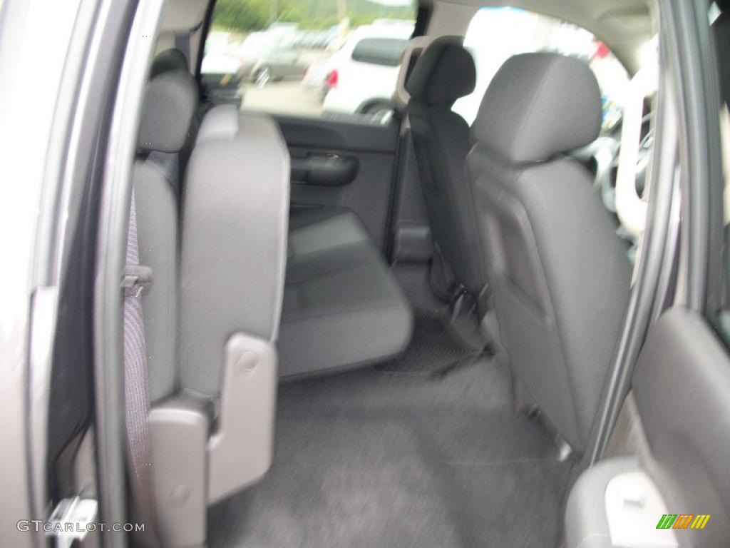 2010 Silverado 1500 LS Crew Cab 4x4 - Taupe Gray Metallic / Dark Titanium photo #23