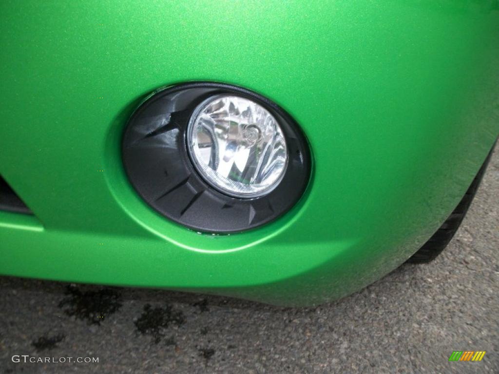 2011 Camaro LT Coupe - Synergy Green Metallic / Black photo #8