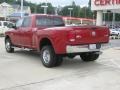 2010 Inferno Red Crystal Pearl Dodge Ram 3500 Big Horn Edition Crew Cab 4x4 Dually  photo #3