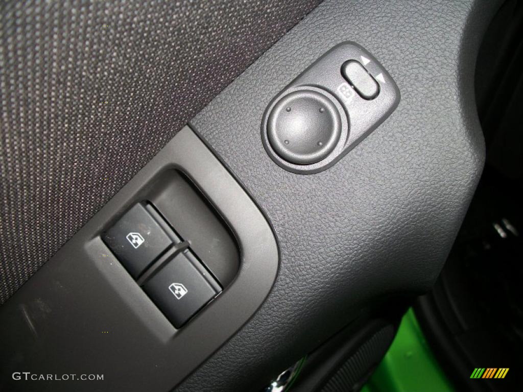 2011 Camaro LT Coupe - Synergy Green Metallic / Black photo #26