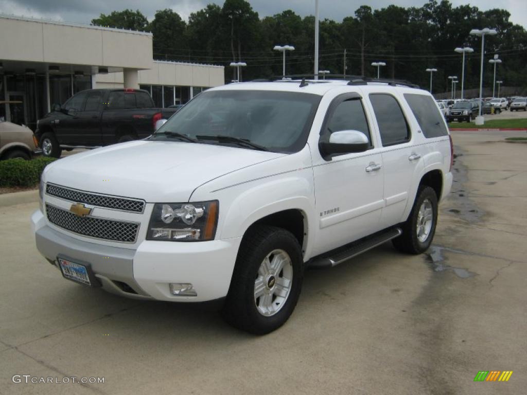 2007 Tahoe Z71 4x4 - Summit White / Light Titanium/Ebony photo #1