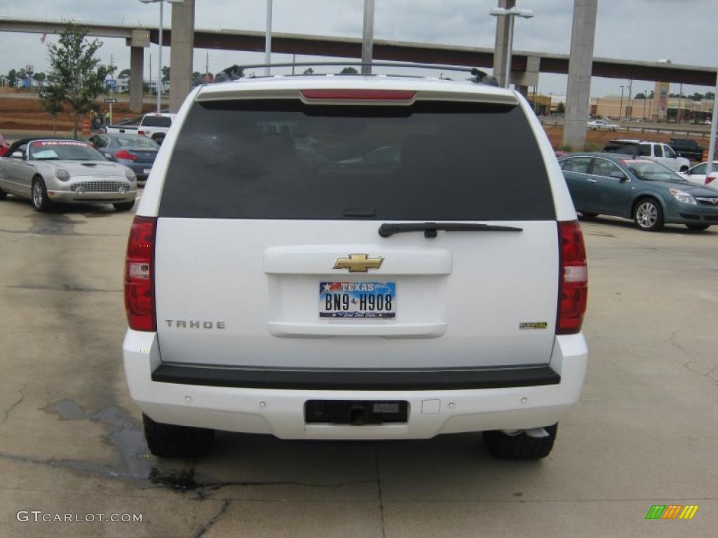 2007 Tahoe Z71 4x4 - Summit White / Light Titanium/Ebony photo #4